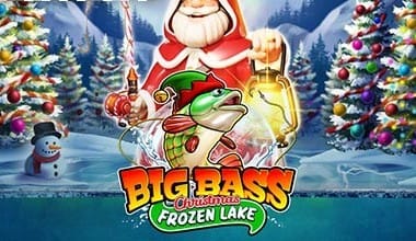 Big Bass Christmas Frozen Lake